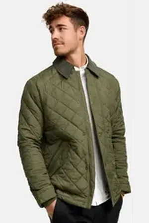 INDICODE Steppjacke INAldos Steppjacke mit hochgeschlossenem Kragen grün M