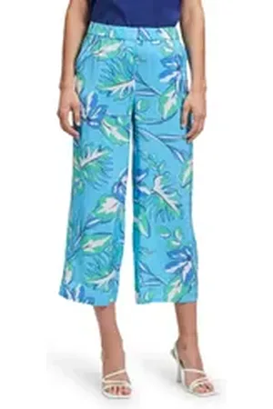 Betty Barclay Culotte Culotte mit elastischem Bund Form blau|grün 42