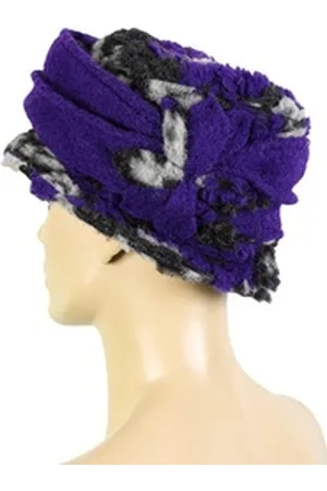 Alessandro Fischerhut Queen (1-St) echte Wolle, Made in Italy lila