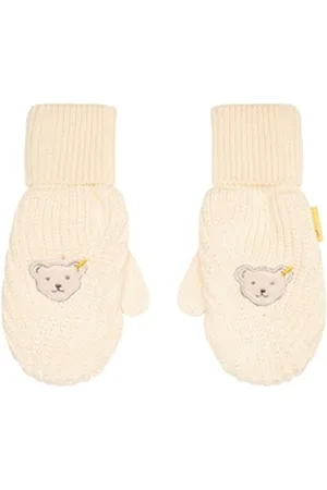 Steiff Fäustlinge Fäustlinge Accessoires Baby & Mini weiß 3