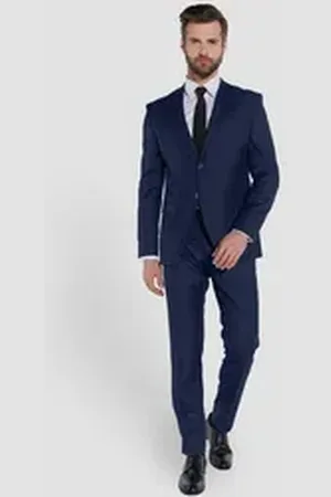 Steffen Klein SteffenKlein Anzug SLIM FIT (2-tlg) blau|grau 106