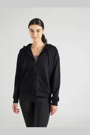 ONLY Sweatjacke (1-tlg) Plain/ohne Details schwarz XL