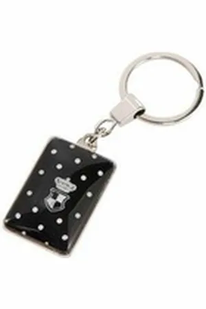GOEBEL Schlüsselanhänger Dots - Chateau Black and White, Maja Prinzessin von Hohenzollern schwarz