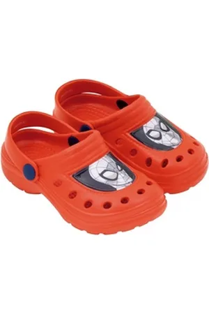 Marvel Spiderman Jungen Kinder Sandalen Clogs Clog Gr. 22 bis 33 rot 22-23 EU