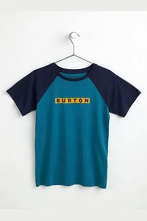 Burton Print-Shirt Vault Shirt Kinder Vault Shirt,Gr.116 blau