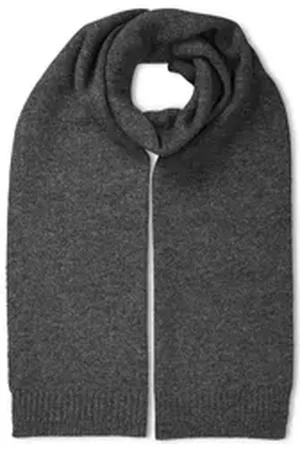 Falke Schal, (1-St), aus extrafeiner Lambswool grau