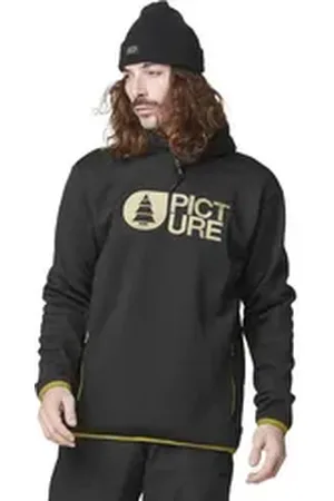 Picture Organic Clothing Picture Hoodie PARK TECH SNOW PARK TECH SNOW schwarz L