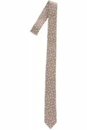 corneliani Krawatte CC Collection Herren krawatten, Seide Paisley. Paisley Muster grau