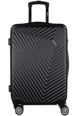 Mano Hartschalen-Trolley Don Carlo, 4 Rollen schwarz 41 cm x 58.5 cm