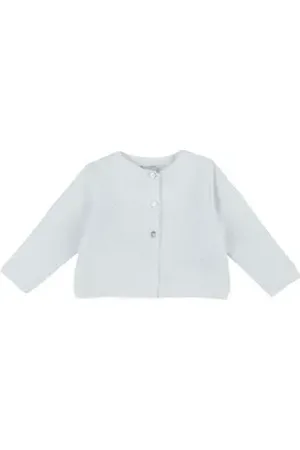 chicco Strickjacke Strickjacke (1-tlg) weicher Baumwollmix weiß 92