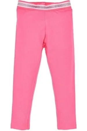 BONDI Trachtenlederhose Baby Mädchen Leggings mit Glitzersteinen 362 rosa 110
