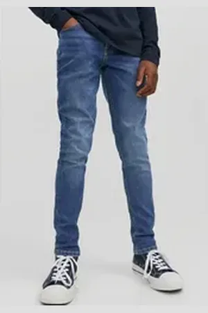 JACK & JONES Junior Skinny-fit-Jeans JJILIAM JJORIGINAL MF 070 NOOS JNR blau 134