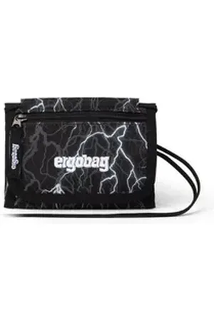 Ergobag Geldbörse Brustbeutel (Portemonnaie), Inklusive Münzfach rosa|schwarz 14 cm x 1 cm x 10 cm
