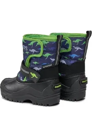 KangaROOS Schneeschuhe Schneeschuhe K-Shell II 02223 000 4173 Dk Navy/Kangaroo blau 34