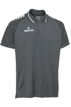 Derbystar Poloshirt Polo-Shirt Primo Polo-Shirt v24 grau XL
