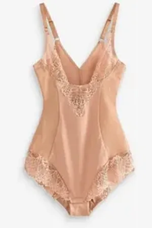 Next Miederbody Figurformender „Wear Your Own Bra“ Shaping-Body (1-tlg) beige 42 (GB: 14)