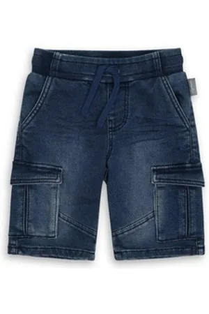 sigikid Jeansshorts Kinderhose Jeans Bermuda (1-tlg) blau 110