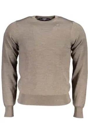 K-Way Rundhalspullover beige 2XL