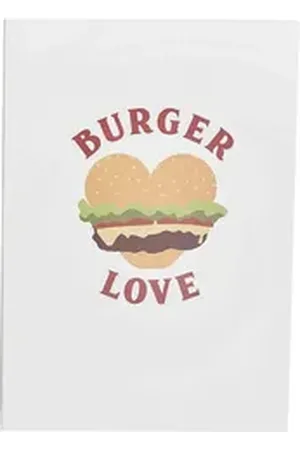 Mister Tee MisterTee Basicsocken MisterTee Accessories Burger Love Exercise Book 2-Pack (1-Paar) weiß