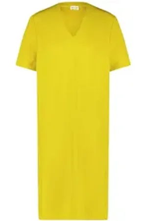 Gerry Weber Midikleid Fließendes Kleid gelb 36