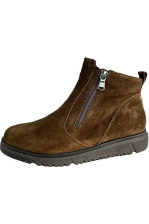 Waldläufer Waldläufer Waldläufer Damen Stiefelette H-Gesa 794801-195-277 braun Order wood Stiefelette braun 38,5 EU