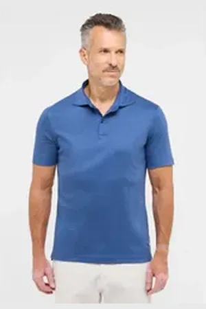ETERNA Poloshirt SLIM FIT blau XL