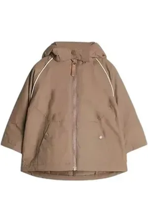Hust & Claire Winterjacke OBI (1-St) komplett gefüttert und wasserdicht, atmungsaktiv braun 110