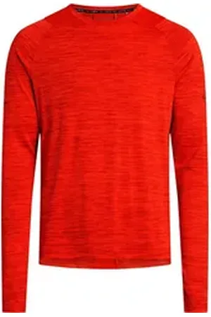 energetics Langarmshirt He.-Langarmshirt Ailo LS M MELANGE/RED/RED XL