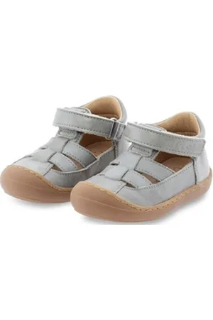 Clic! Sandalen Jungen Lauflernschuhe Leder Grau 20300 Sandalette EUR 26