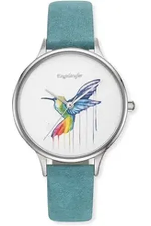 Engelsrufer Quarzuhr Damen Uhr ERWA-COLIBRI-NTQ1-MS Leder Quarz, (1-tlg)