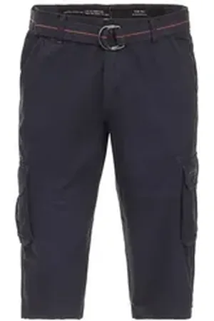 Casa Moda Bermudas Cargo-Bermuda 3/4 Länge (1-tlg) blau 38