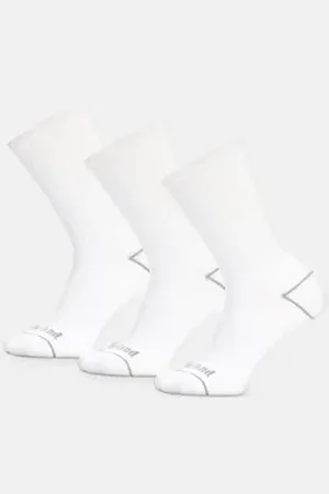 Timberland Sportsocken 3PP Bowden Crew FC Crew without Log (3-Paar) weiß L (44/45)