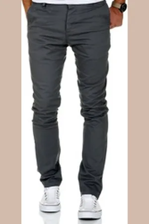 amaci Chinohose ATLANTA Slim Fit Chino mit Stretch grau W34/L30