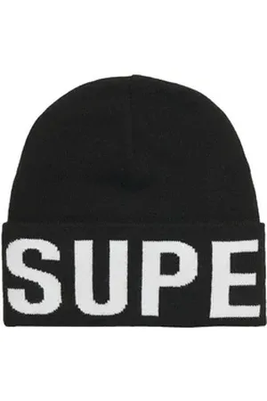 Superdry Beanie BRANDED KNITTED BEANIE HAT schwarz