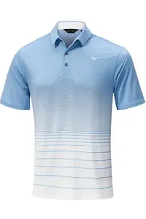 Mizuno Poloshirt Golf Polo Quick Dry Mirage Polo Herren Blue Bell L L