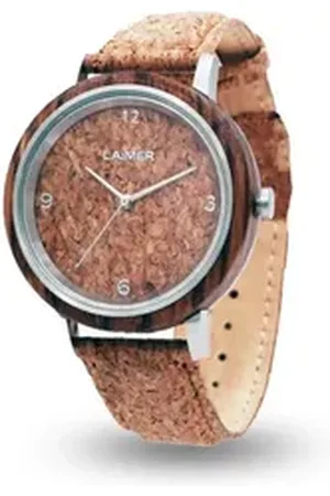 Laimer Quarzuhr Herren Armbanduhr Jörg Kork 0132