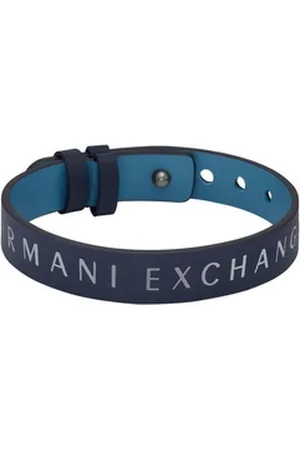 Giorgio Armani ARMANI EXCHANGE Armband AXG0107040, AXG0108040, AXG0109040, AXG0106040 (Set, 2-tlg), zum Wenden blau