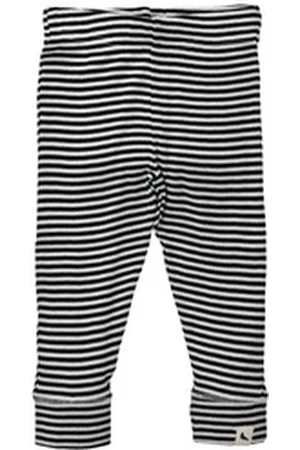 TURTLEDOVE Leggings Leggings Streifen (1-tlg) schwarz 86/92 (18-24 Monate)