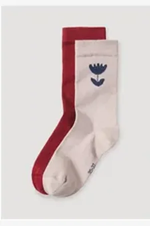 hessnatur Socken im 2er-Pack aus Bio-Baumwolle (2-Paar) blau 35-37