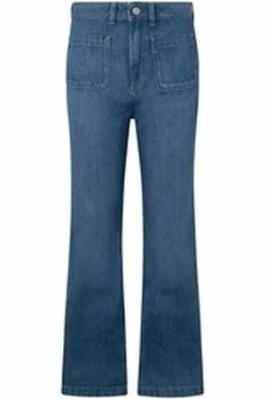 Pepe Jeans Slim-fit-Jeans Jeans SLIM FIT FLARE UHW RETRO blau 32