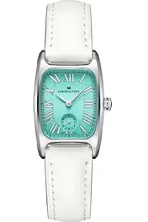 Hamilton Quarzuhr Boulton Damenarmbanduhr blau
