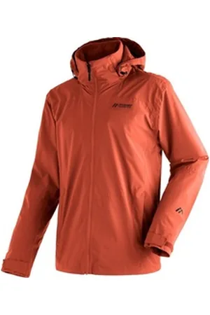 Maier Sports Regenjacke Metor Rec Men orange 54 Herren
