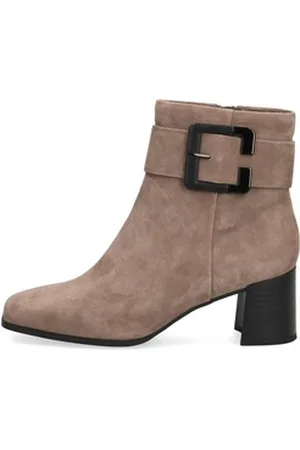 Caprice Damen Stiefelette 9-25303-29-225 STONE SUEDE Stiefelette beige 38 EU
