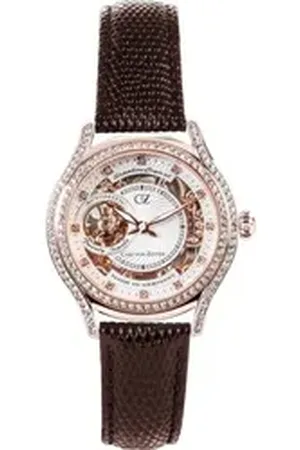 CARL VON ZEYTEN Automatikuhr Seewald CVZ0069RWHS, Armbanduhr, Damenuhr, Saphirglas, Made in Germany, Mechanische Uhr braun