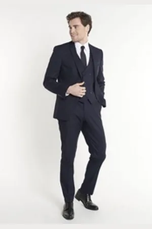 Steffen Klein SteffenKlein Anzug Slim-Fit (3-tlg) blau 102