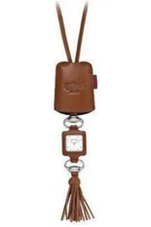 Gucci Quarzuhr YA130417, Lederband mit Etui, Swiss Made
