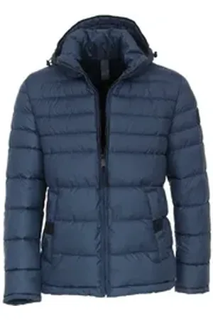 Casa Moda Steppjacke Herren Winterjacke - blau 3XL (1-St) blau 3XL