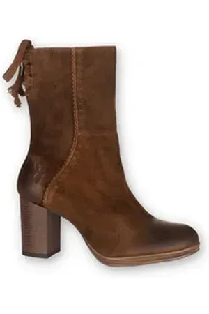 SPIETH & WENSKY Trachtenstiefel Damen - LEANDRA - murmel Stiefelette 40 EU