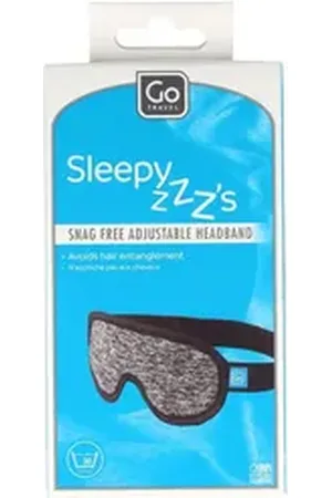 Go Travel Reisaccessoires Schlafmaske blau|schwarz