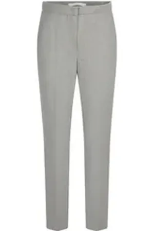 raffaello rossi Stoffhose Damen Hose Doro Techno Flanell 42 (1-tlg) grau 42